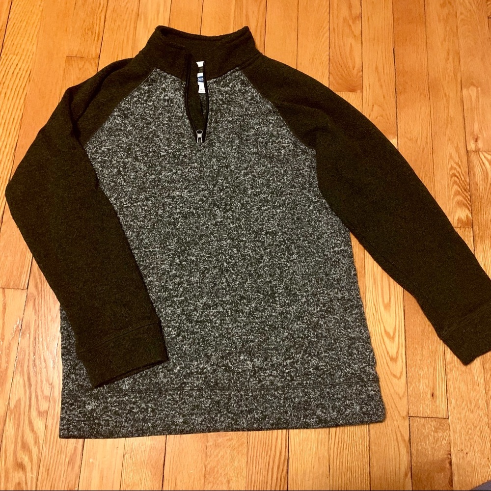 Old Navy boys XL 1/4 pullover sweater